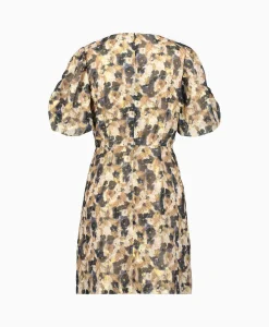 Online Mini Jurk 233-1317-23335 Beige Dames Jurken