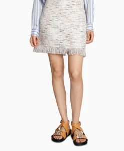 Outlet Minirok Michigan Off White Dames Rokken