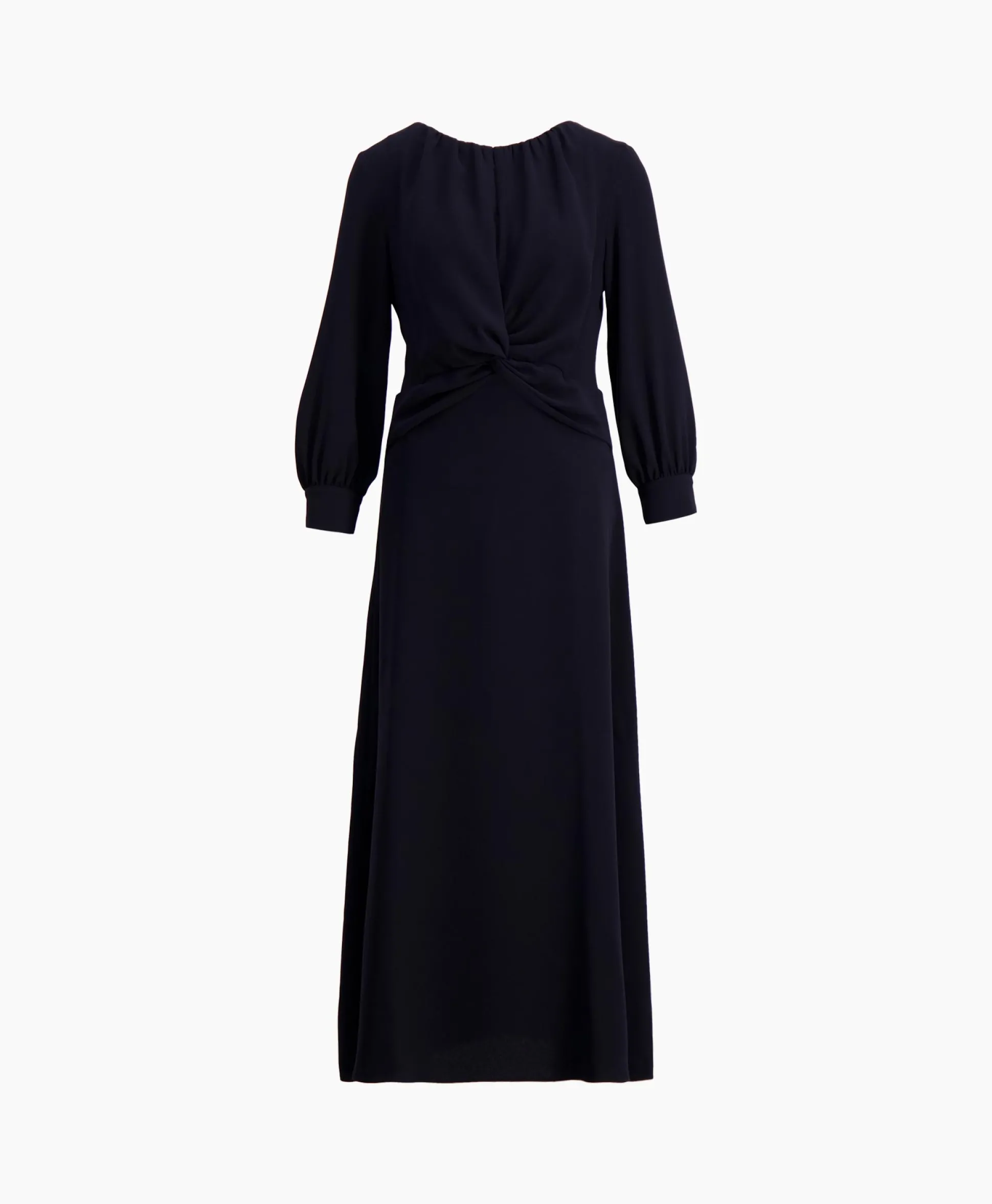 Hot Midi Jurk Ava-N6Nj03 Donker Blauw Dames Jurken