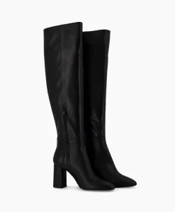 New Langelaars Duniazwart Dames Laarzen