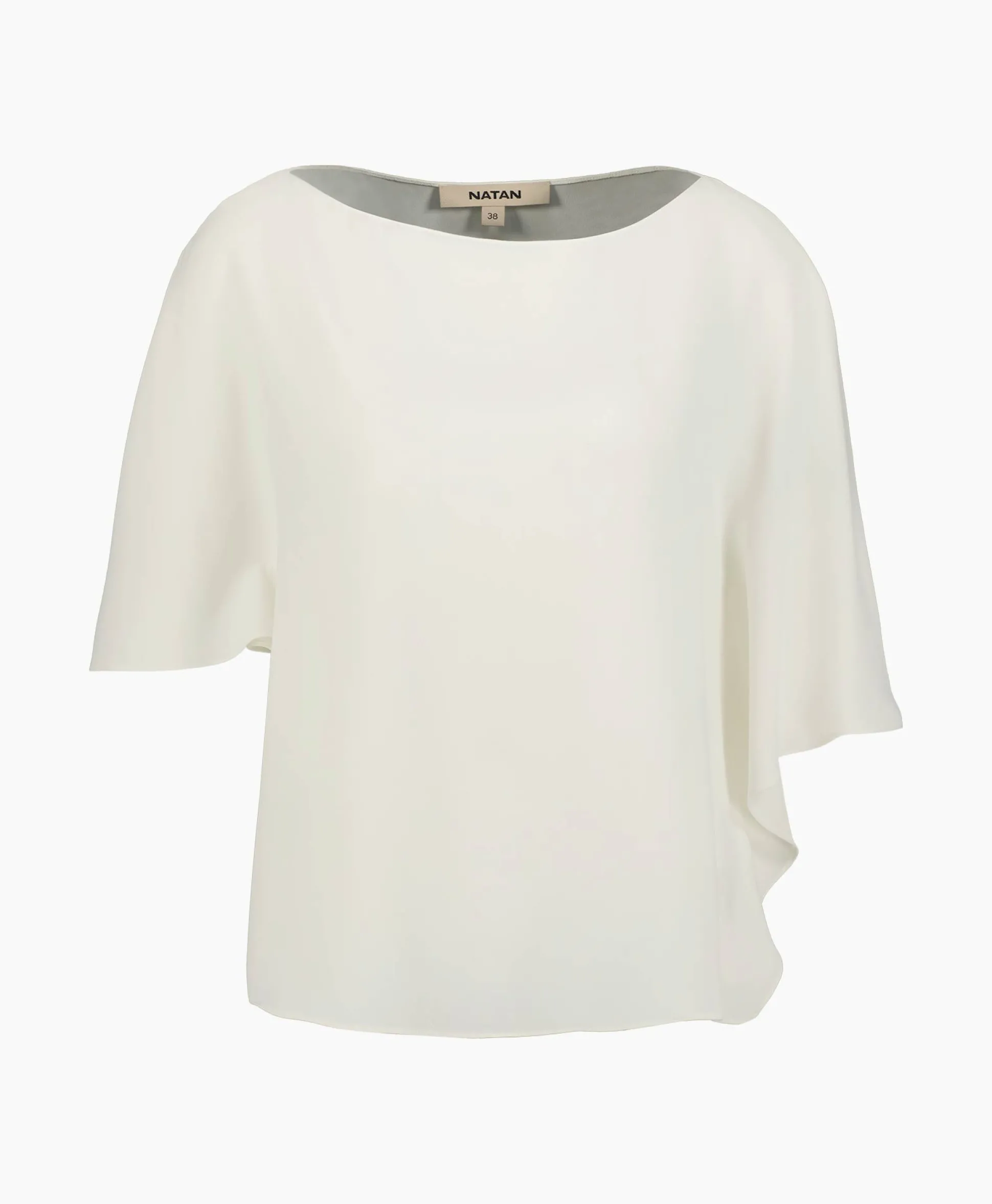Sale Top Angele-N6Nj03 Ecru Dames T-Shirts & Tops