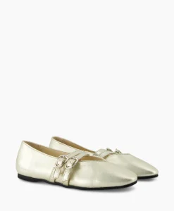 New Ballerina Gisele Grace Goud Dames Instappers