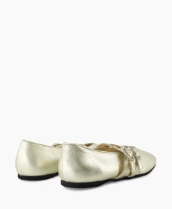 New Ballerina Gisele Grace Goud Dames Instappers