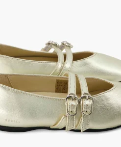 New Ballerina Gisele Grace Goud Dames Instappers