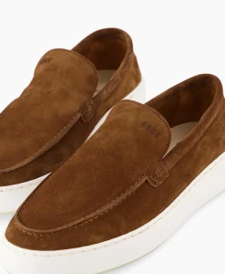 Store Loafer Jiro Mio Bruin Heren Instappers