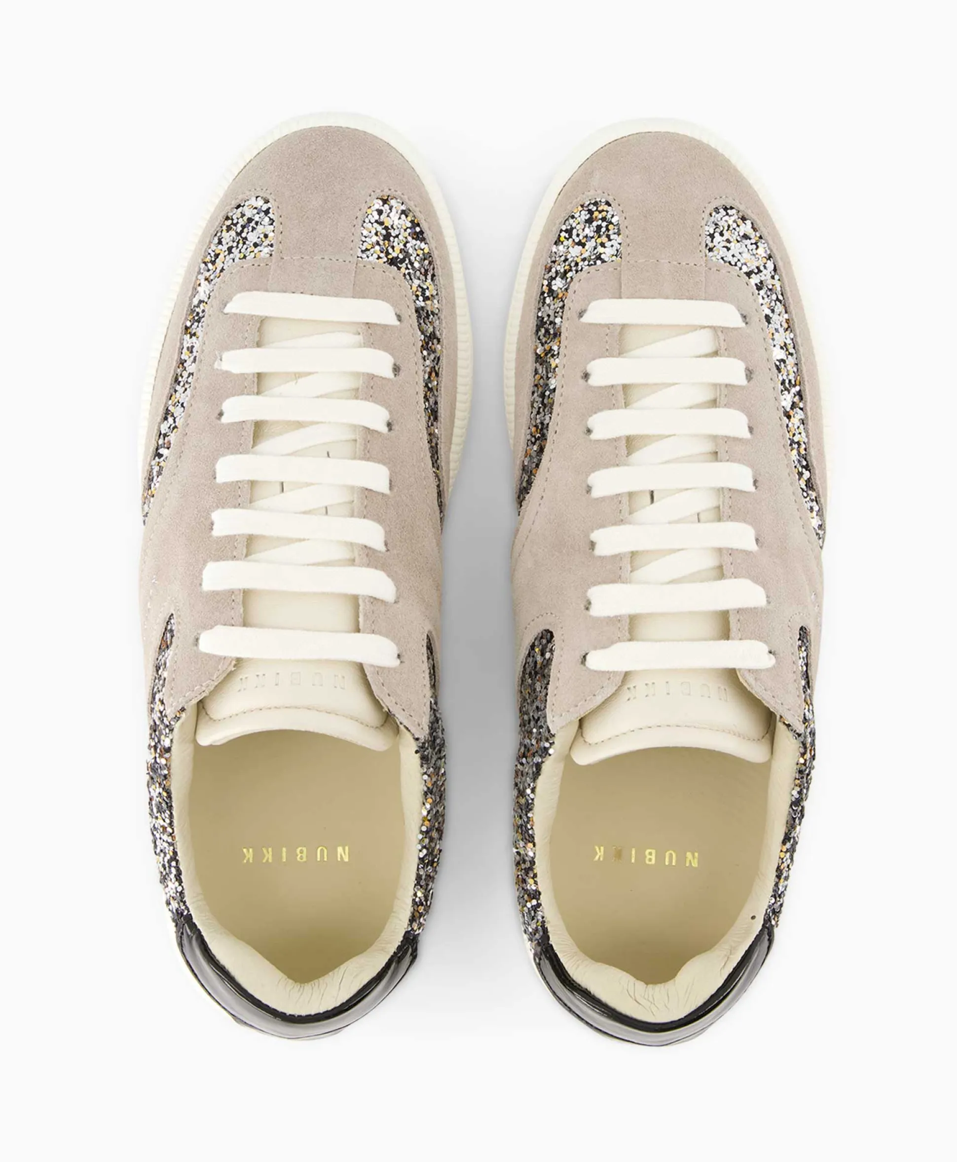 Best Sneaker Ray Owen Beige Dames Sneakers