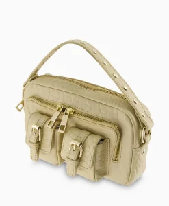 Online Schouder / Hand Tas Helena Buckle New Zealand Beige Dames Tassen