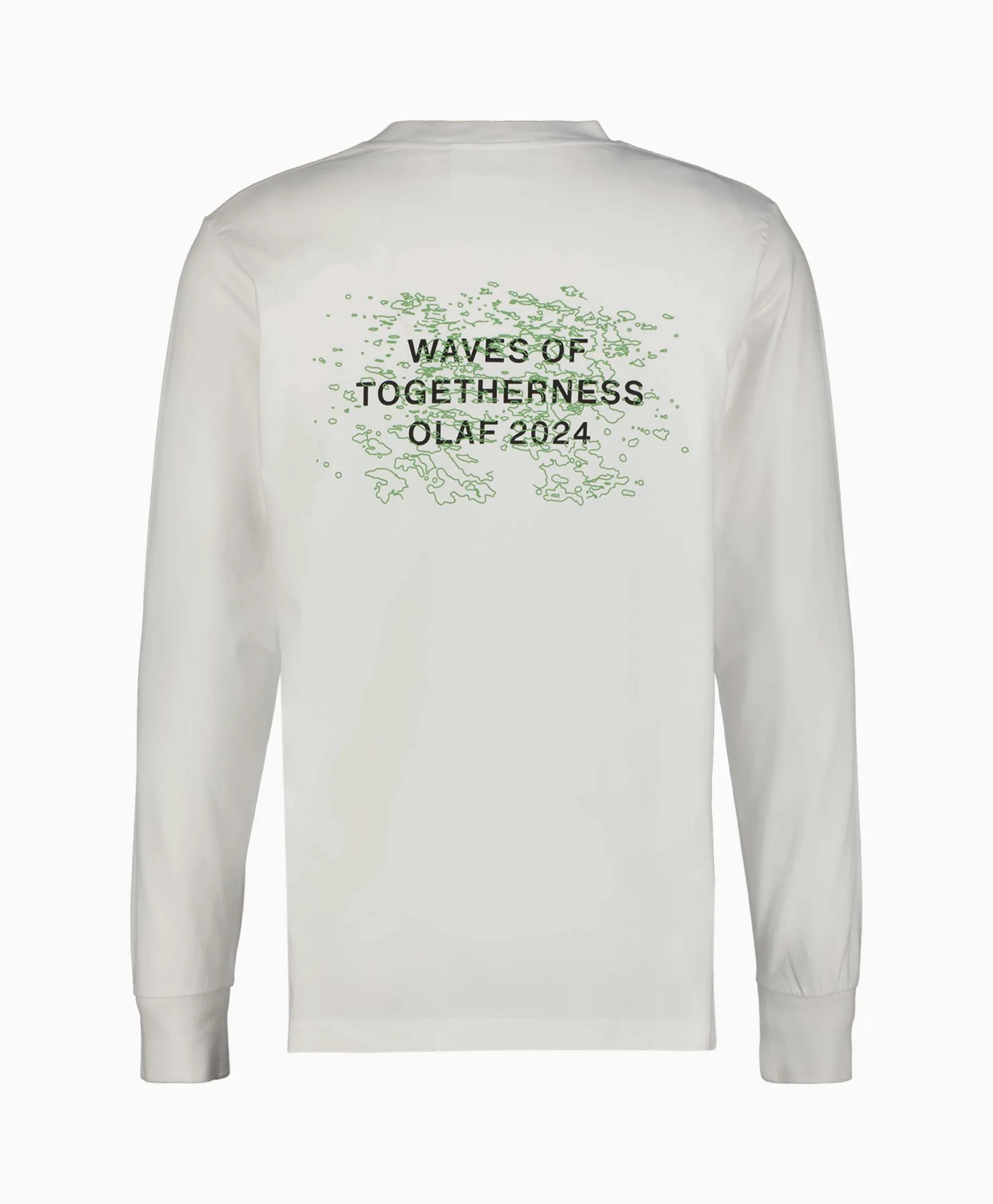 Hot Longsleeve Waves Of Togetherness Off White Heren T-Shirts