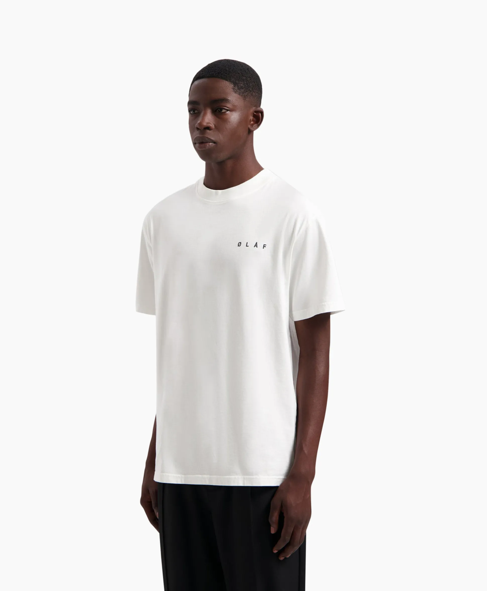 Best Sale T-Shirt Blur Face Wit Heren T-Shirts