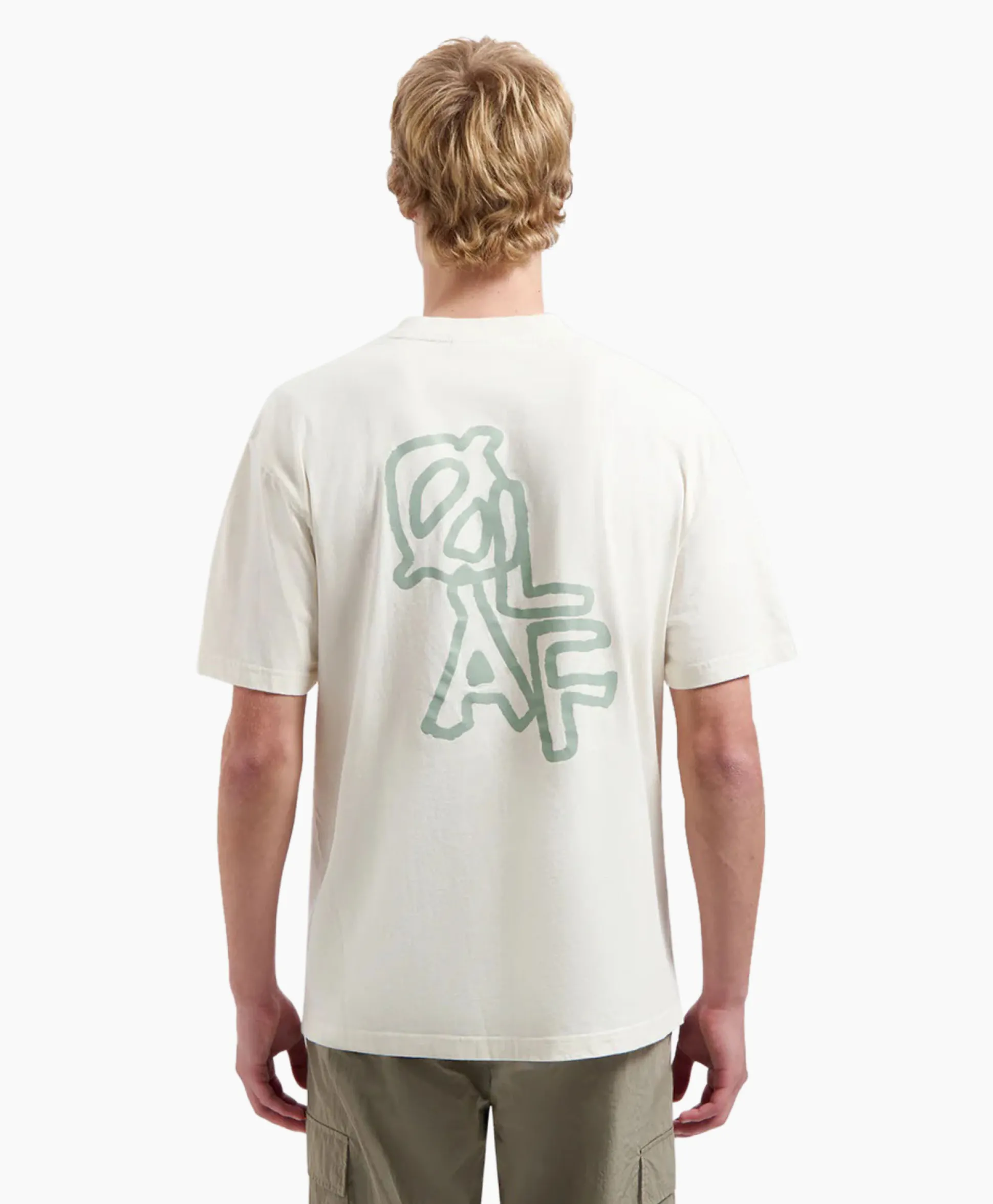 Discount T-Shirt Korte Mouw Layered Logo Off White Heren T-Shirts