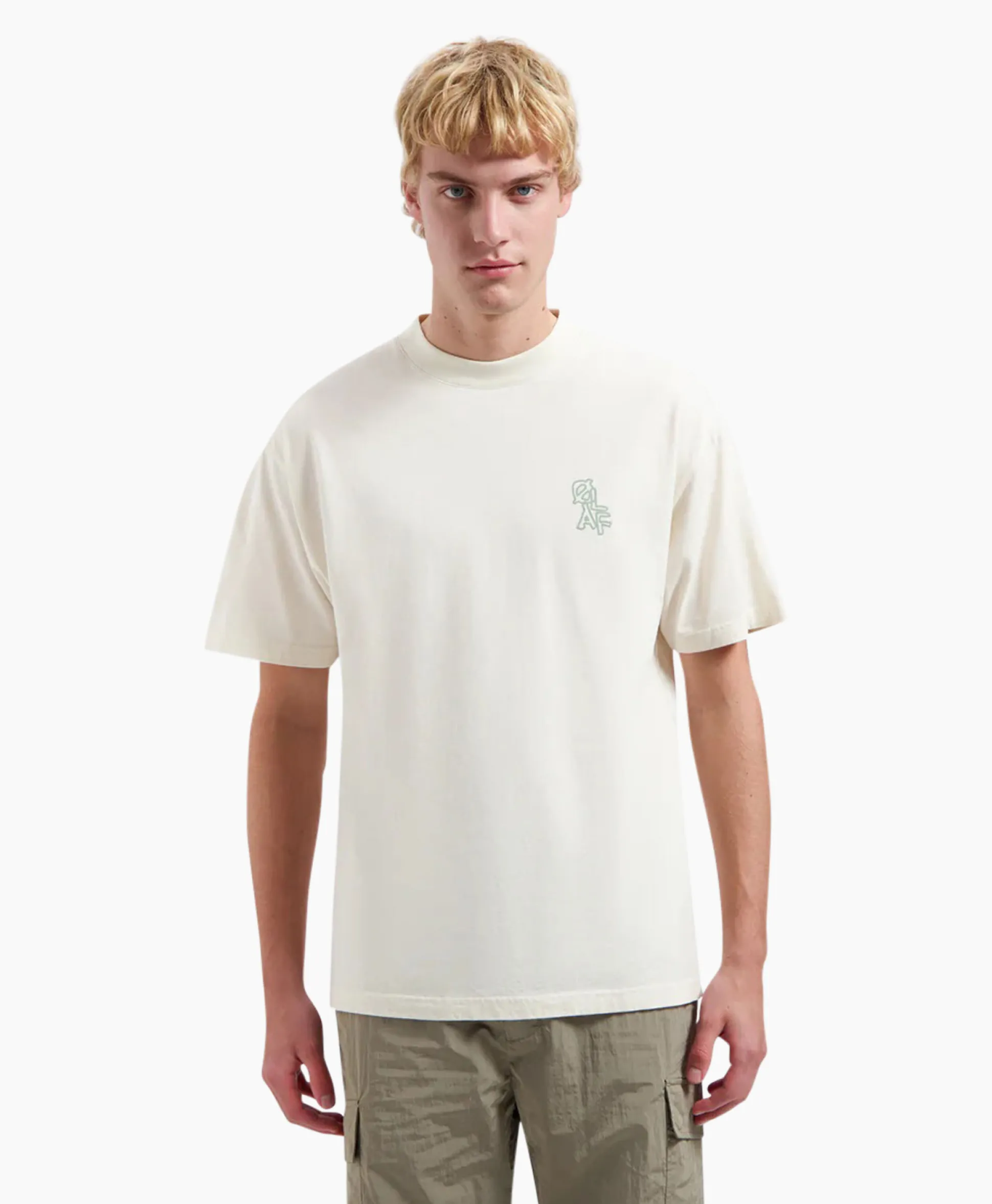 Discount T-Shirt Korte Mouw Layered Logo Off White Heren T-Shirts