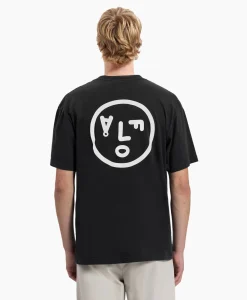 Hot T-Shirt Korte Mouw Face Zwart Heren T-Shirts