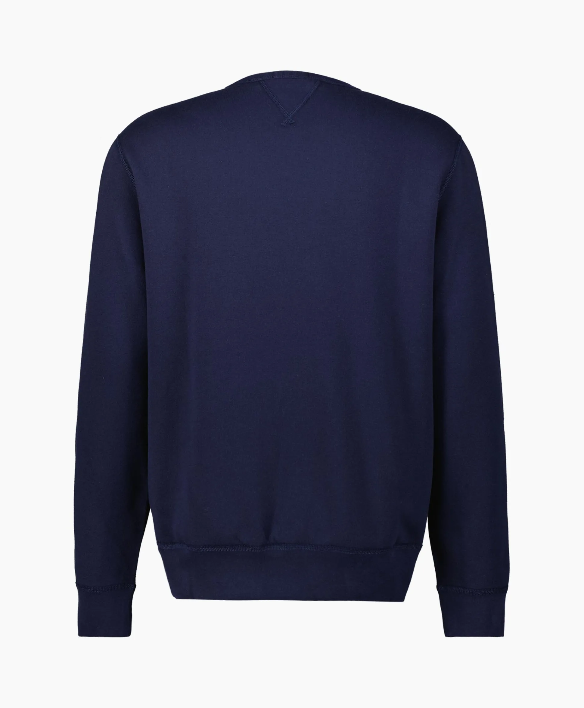 Best Sale Longsleeve Long Sleeve Knit Donker Blauw Heren T-Shirts