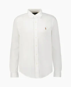 Flash Sale Overhemd Oxford Mesh Wit Heren Overhemden