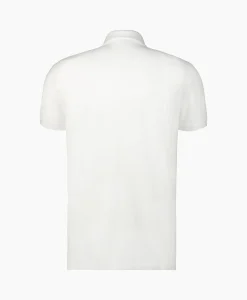 Outlet Polo Short Sleeve Knit Wit Heren Polo's