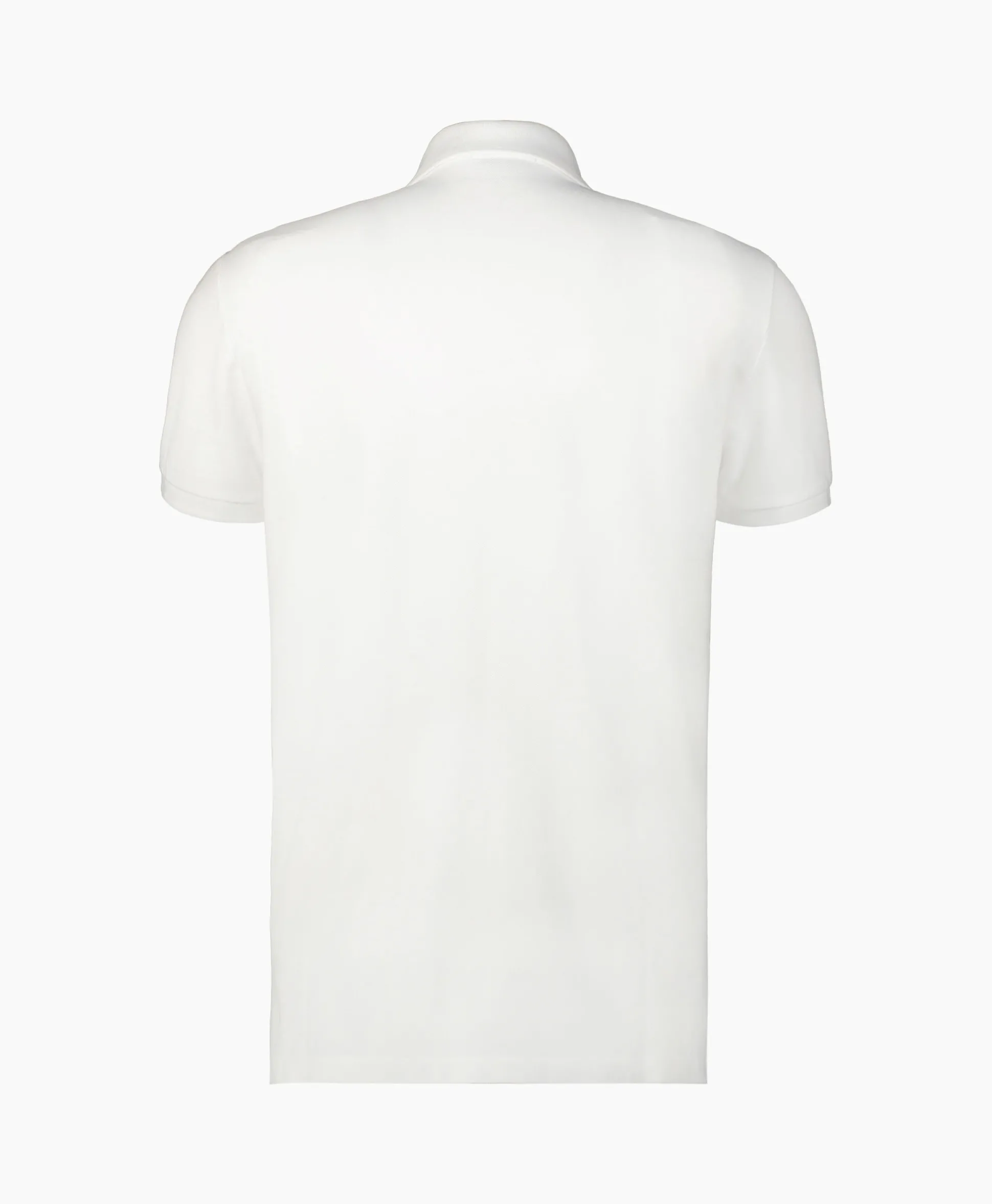 Outlet Polo Short Sleeve Knit Wit Heren Polo's