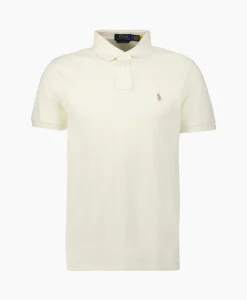 Best Sale Polo Short Sleeve-Knit Zand Heren Polo's