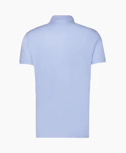 Clearance Polo Short Sleeve-Knit Licht Blauw Heren Polo's