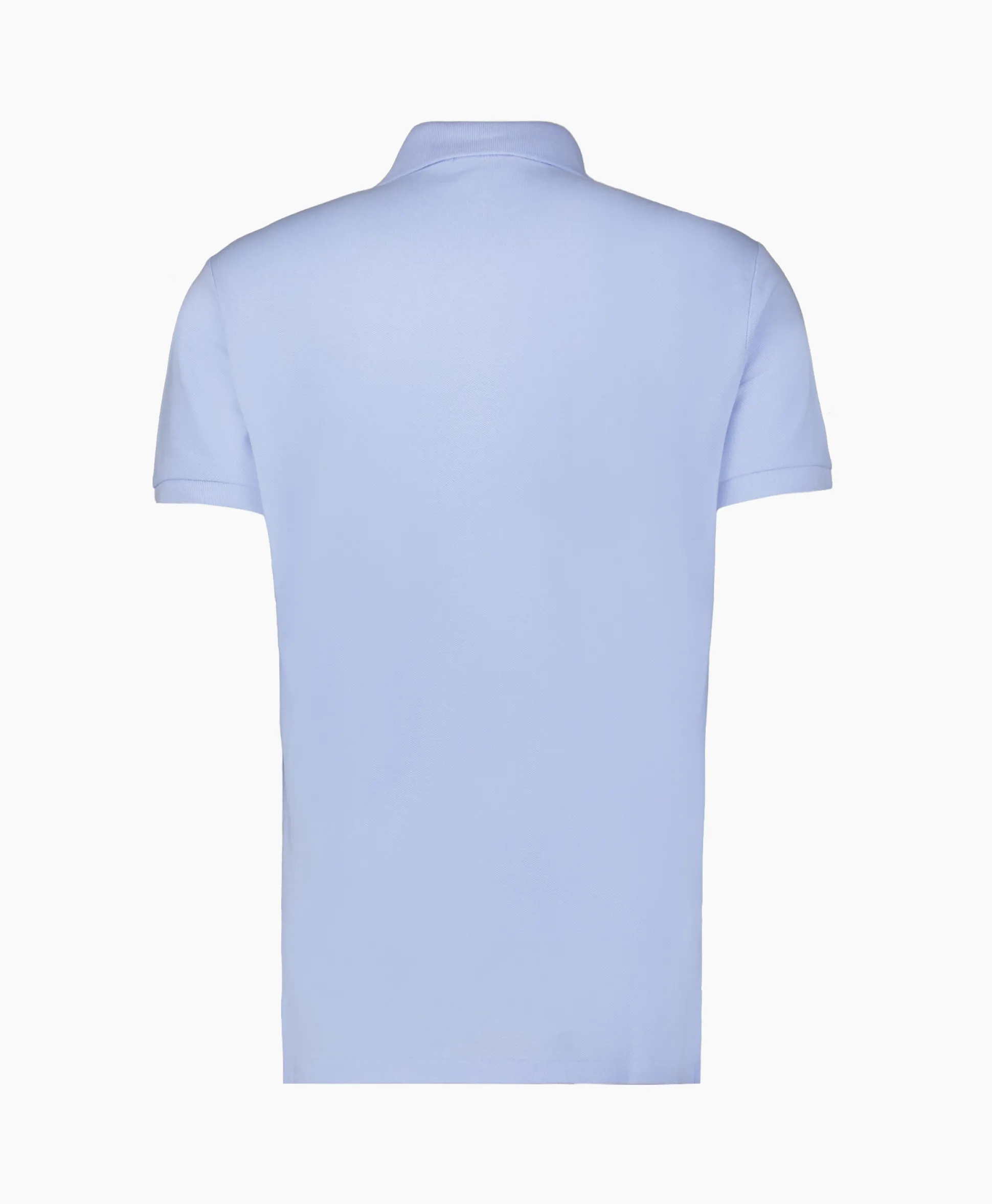 Clearance Polo Short Sleeve-Knit Licht Blauw Heren Polo's