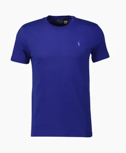 Outlet T-Shirt Korte Mouw Short Sleeve Blauw Heren T-Shirts
