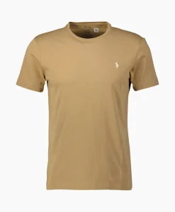 Best Sale T-Shirt Korte Mouw Short Sleeve Beige Heren T-Shirts