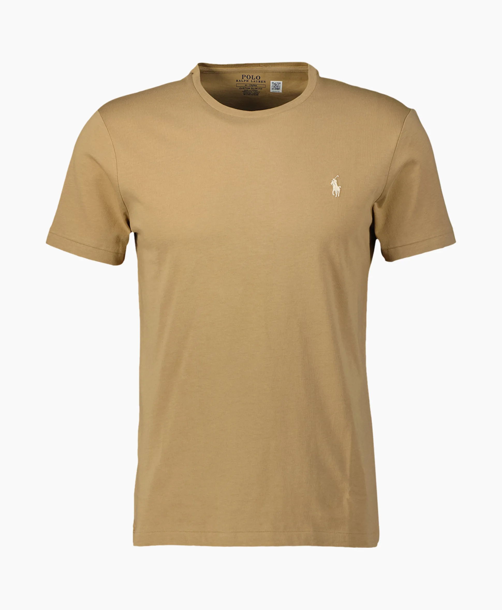 Best Sale T-Shirt Korte Mouw Short Sleeve Beige Heren T-Shirts