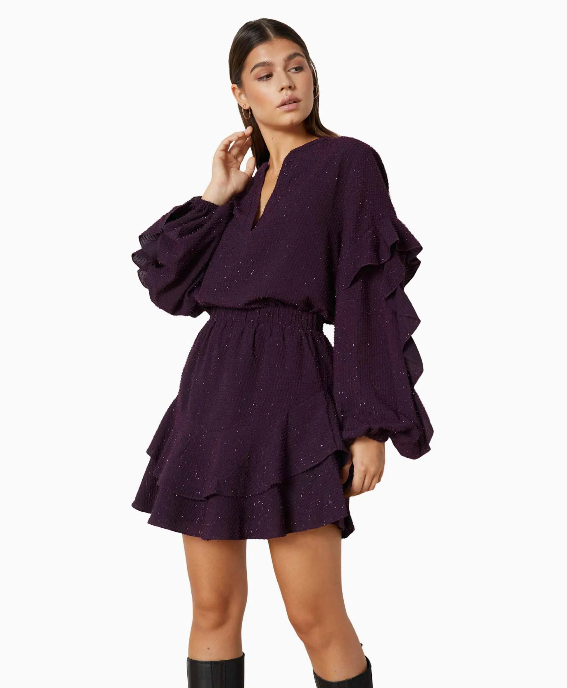 Online Minirok Max Paars Dames Rokken