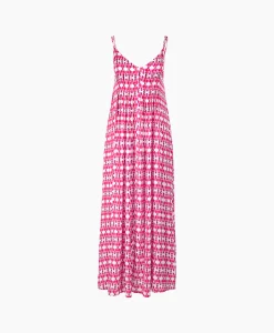 New Maxi Jurk 346750-4123 Pink Dames Jurken