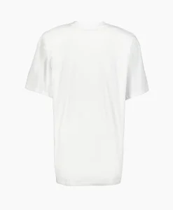 Hot T-Shirt Korte Mouw Oversized Logo Wit Dames T-Shirts & Tops