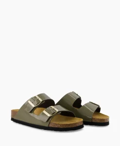 Hot Sandaal Josephine Khaki Dames Sandalen