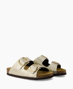 New Sandaal F31526 Goud Dames Sandalen