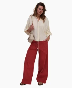 Discount Blouse Balloon Resort Beige Dames Blouses