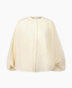 Discount Blouse Balloon Resort Beige Dames Blouses