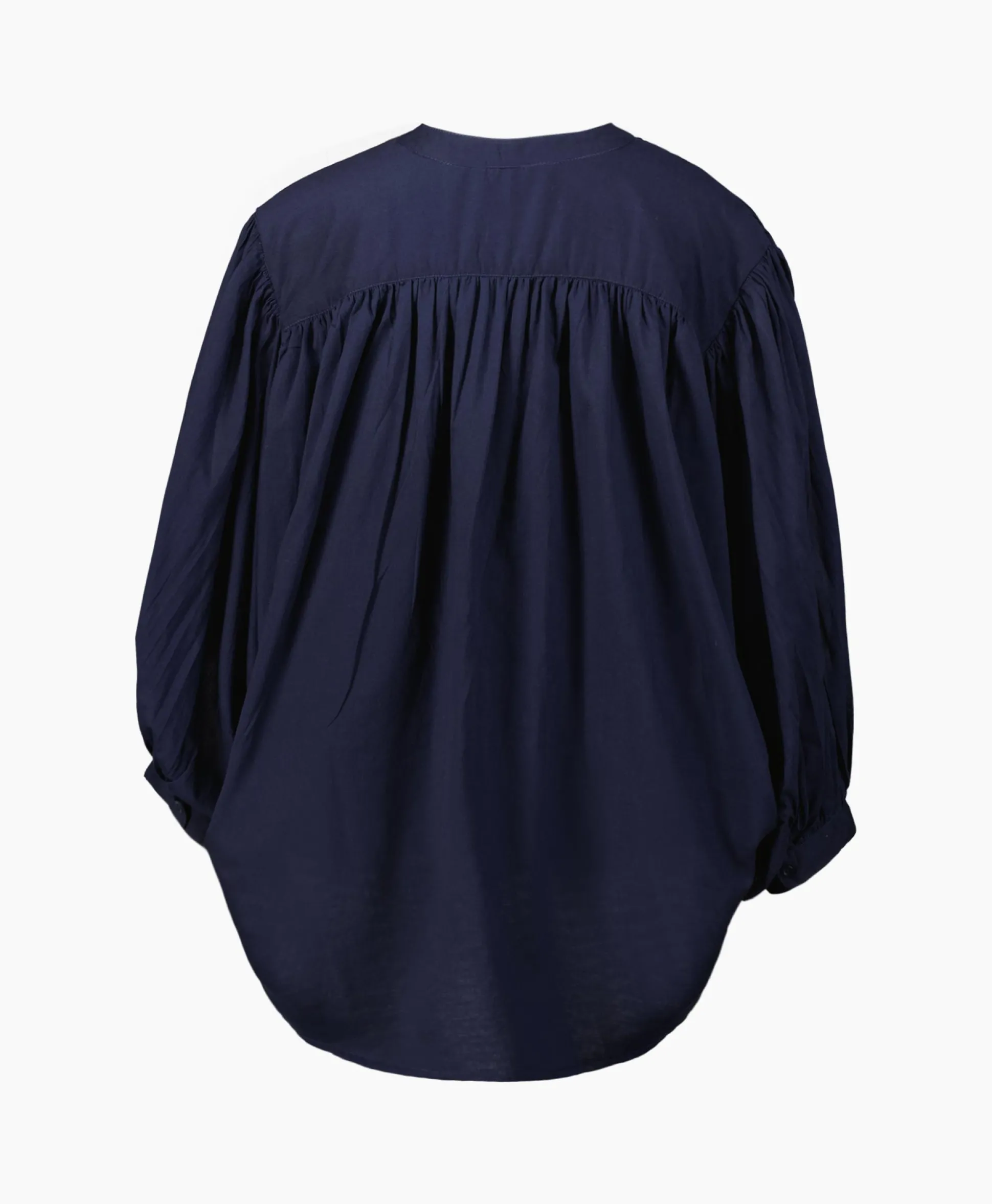 Hot Blouse Balloon Donker Blauw Dames Blouses