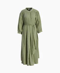 Cheap Maxi Jurk Balloon Long Double Layered Licht Groen Dames Jurken