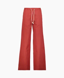 Discount Pantalon Riley Woven Donker Rood Dames Broeken