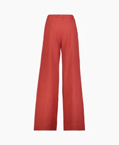 Discount Pantalon Riley Woven Donker Rood Dames Broeken