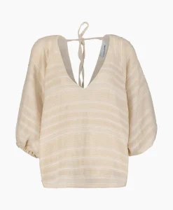 Best Sale Top Hapiti Six Senses Beige Dames T-Shirts & Tops