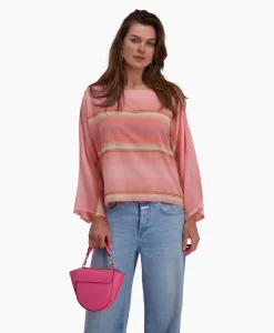 Store Top Moorea Multicolour Oranje Dames T-Shirts & Tops