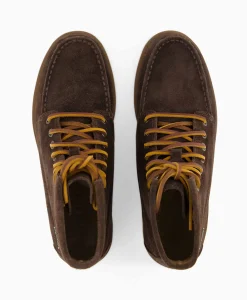 Shop Veterboot Tala High Oiled Suede Donker Bruin Heren Laarzen