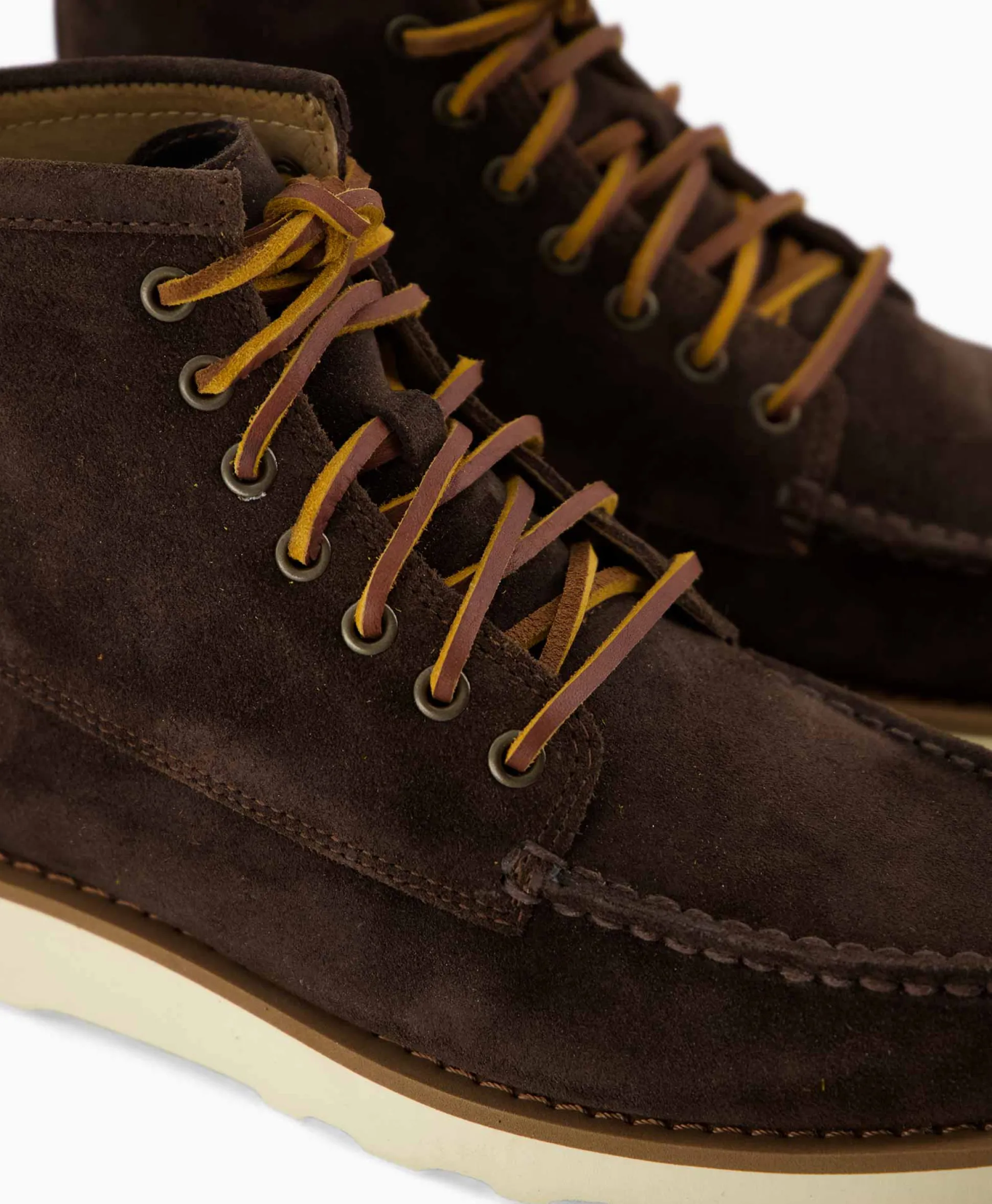 Shop Veterboot Tala High Oiled Suede Donker Bruin Heren Laarzen