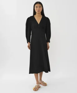 Best Sale Jurk Chs23Sro03012 Zwart Dames Jurken