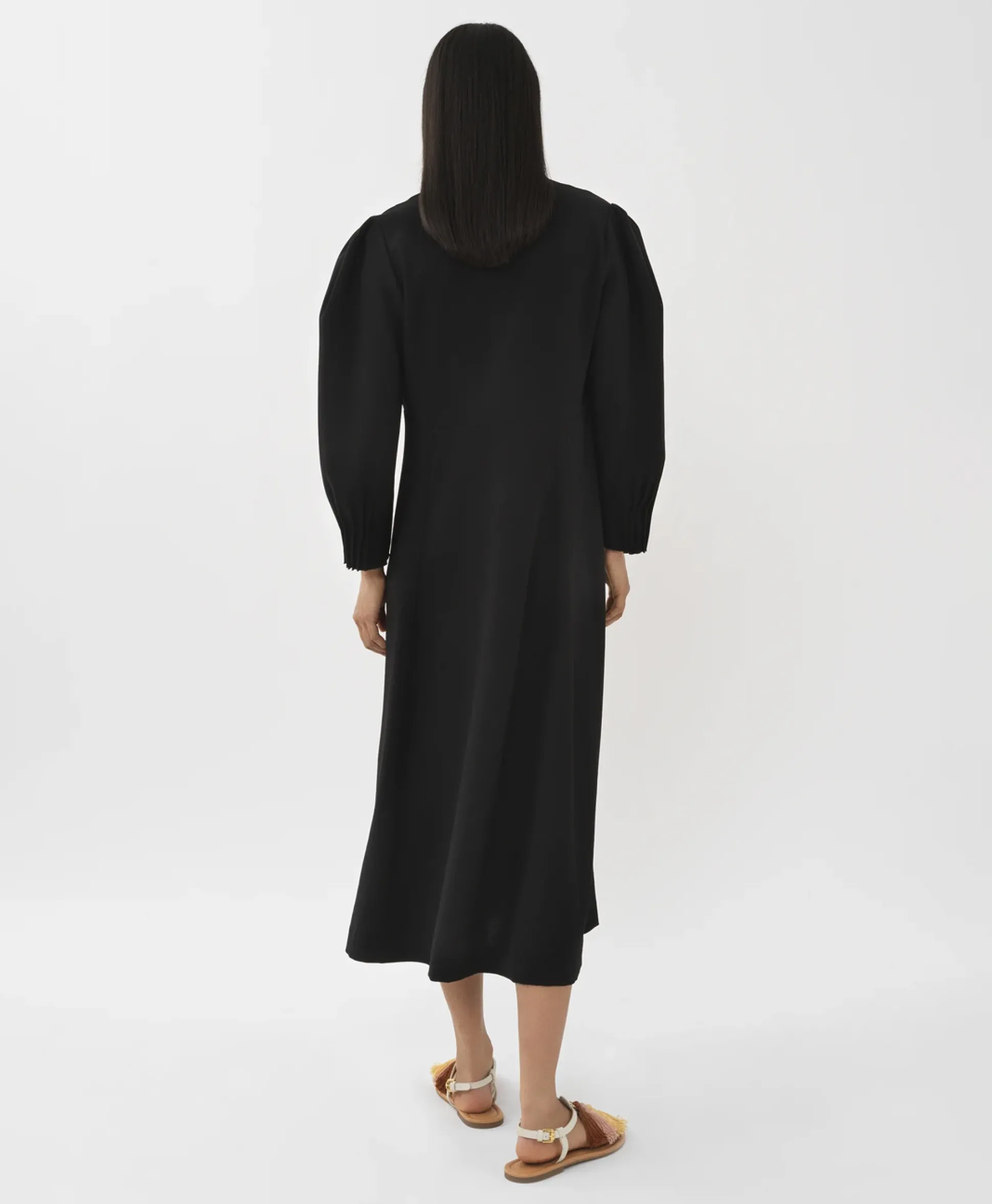 Best Sale Jurk Chs23Sro03012 Zwart Dames Jurken