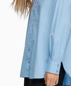 Flash Sale Blouse Dina-Sanni Ls Shirt Noos Blauw Dames Blouses