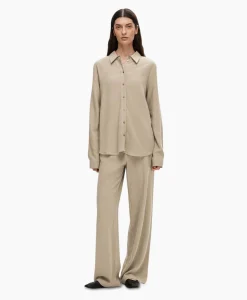 Store Blouse Viva Ls Shirt Noos Licht Grijs Dames Blouses