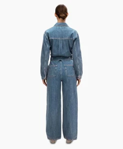 Clearance Jumpsuit Marley Ls Mid Blue Denim Jumpsui Jeans Dames Jumpsuits