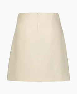 Discount Minirok Rita Mw Short Skirt Birch Off White Dames Rokken