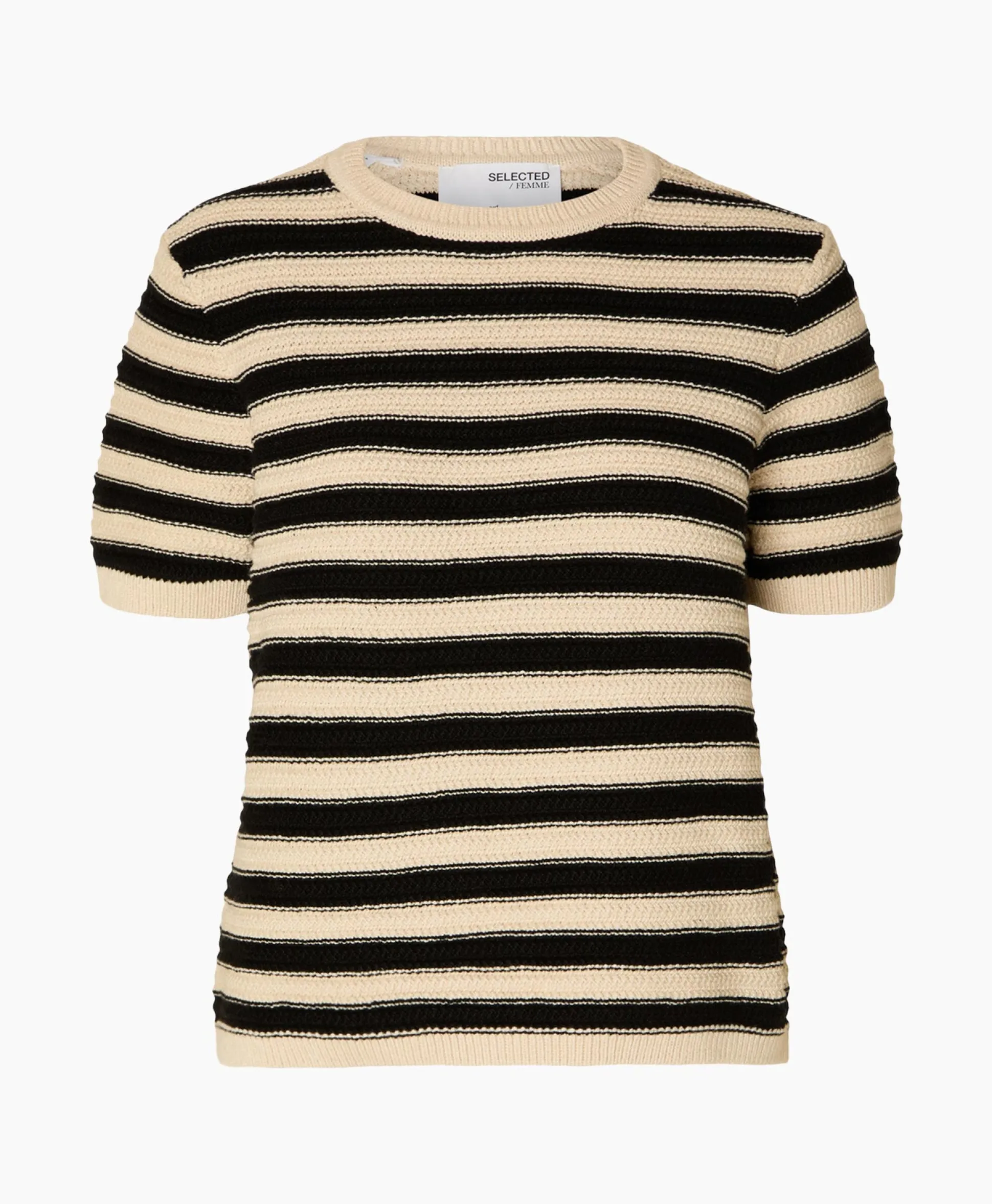 Cheap Pullover Dora Ss Knit O-Neck Goud Dames Truien