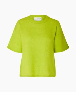 Flash Sale Pullover Maline-Liliana 2/4 Knit O-Neck N Groen Dames Truien