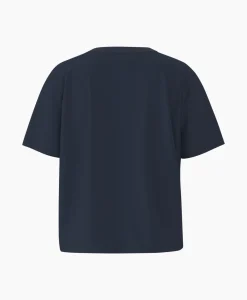Best Sale T-Shirt Essential Ssboxy Tee Noos Donker Blauw Dames T-Shirts & Tops